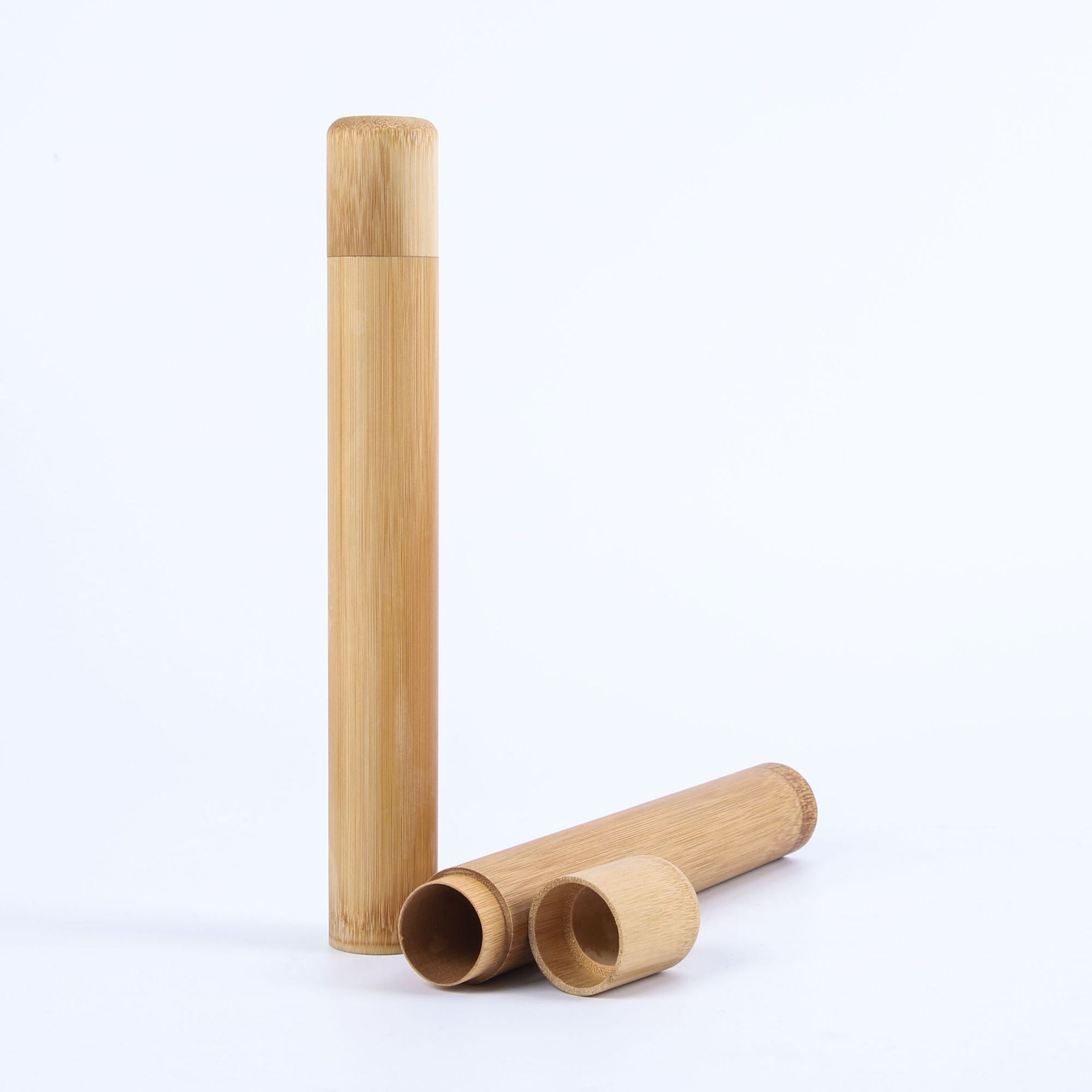 Eco Friendly Bamboo Toothbrush Travel Case Hygienic - Rosetta Creative Boutique